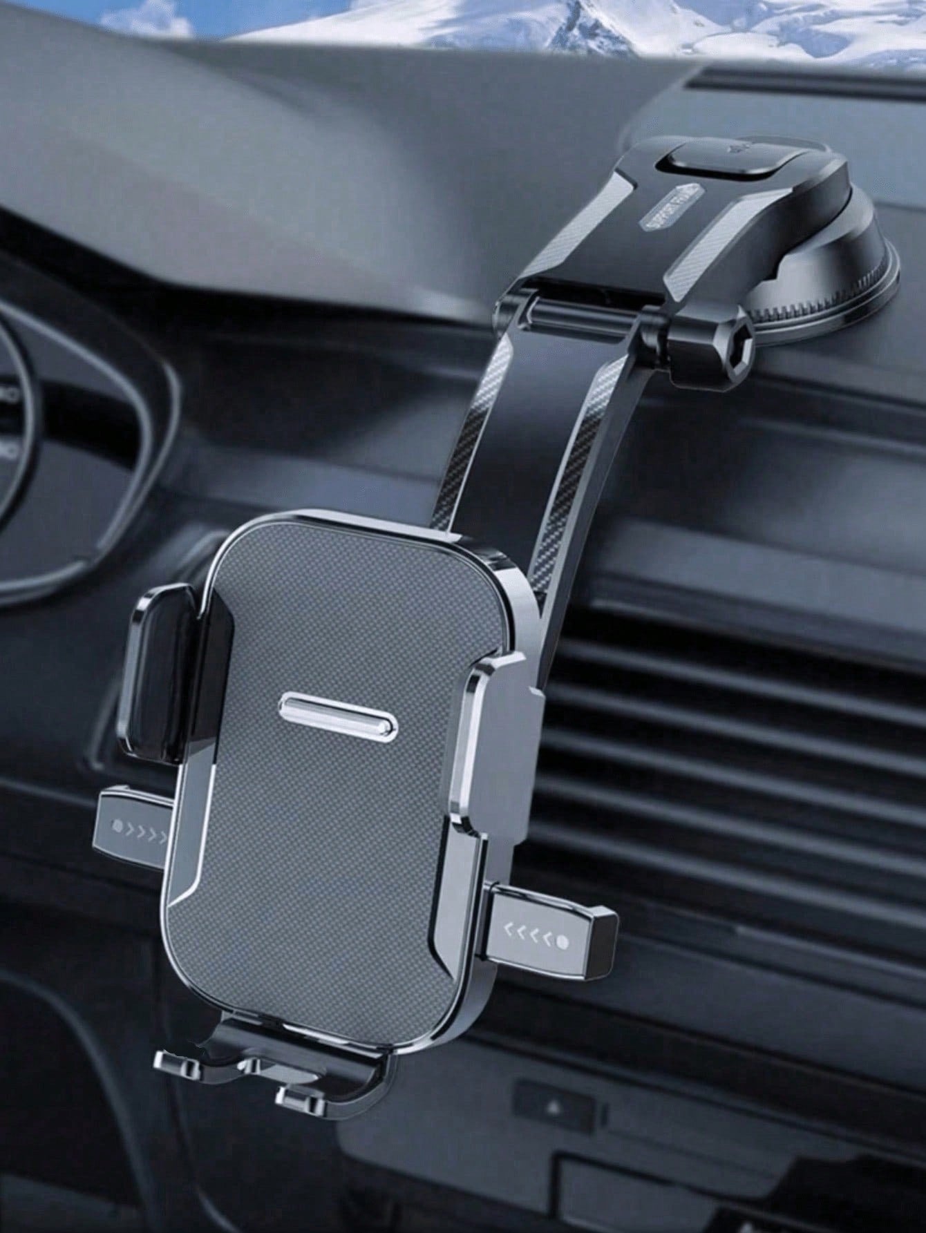 1pc New Car Air Vent Mount Phone Holder, Adjustable Navigation Bracket With Auto Lock Suction Cup Compatible With Android Phone, Gift For Birthday, Family, Friends For Summer Air Vent Phone Holder, Ca