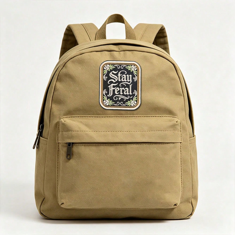 1pc Wild Dark Humorous Style Embroidery Patch Suitable For Clothing, Jacket, Backpack, Hat, Shirt, Etc