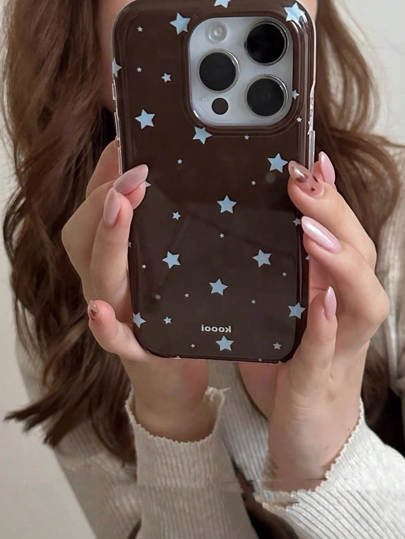 Black Blue Star Pattern Fashion Phone Case Tortoiseshell Texture Compatible With IPhone 16 Pro Max Apple 15 Soft Case For 14 New 12 Pro 13 Pro Max Anti-Fall Protective Cover Birthday Anniversary Gift