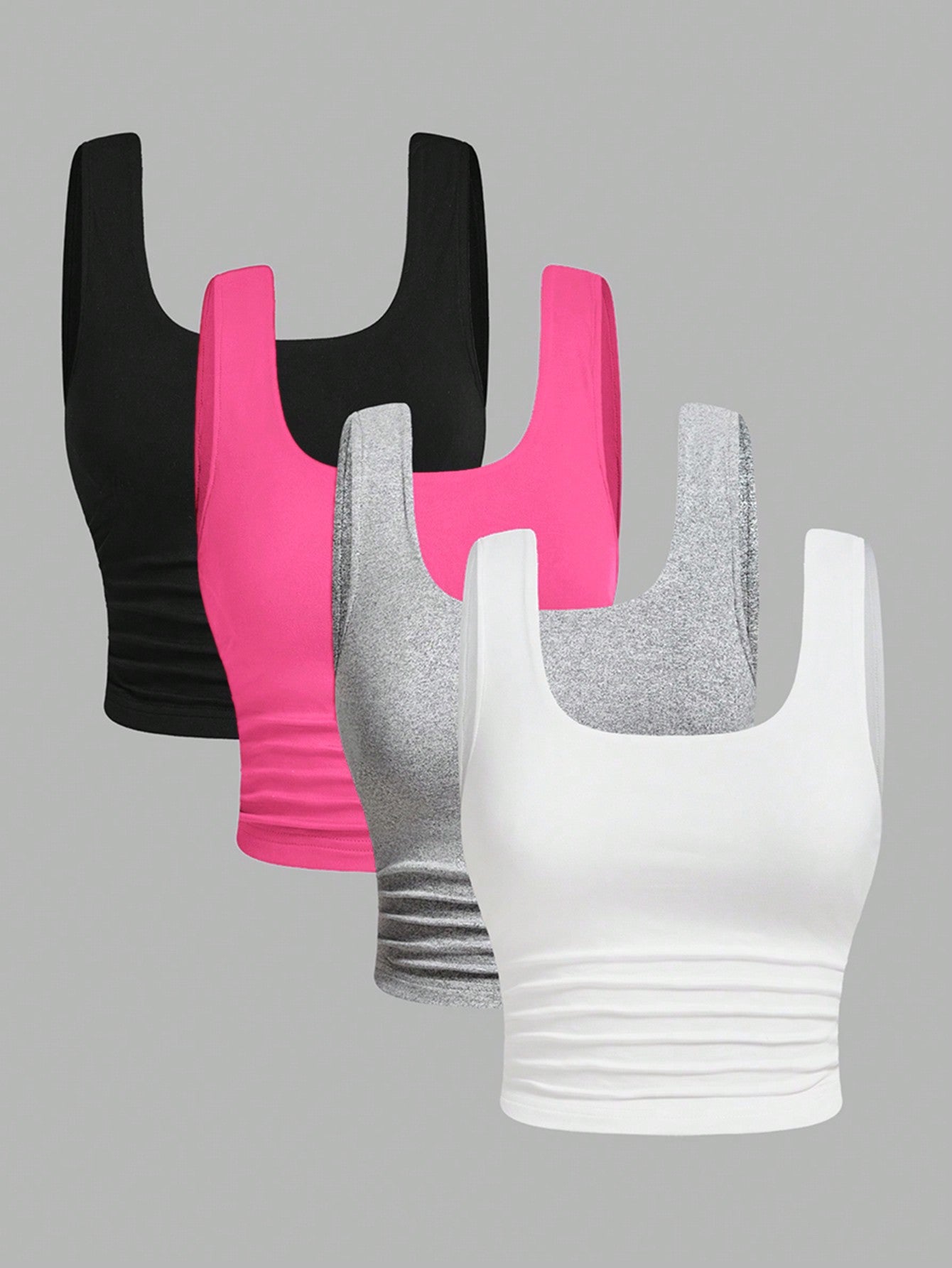 EZwear Multicolor Women Knitted Slim Fit Casual Camisole
