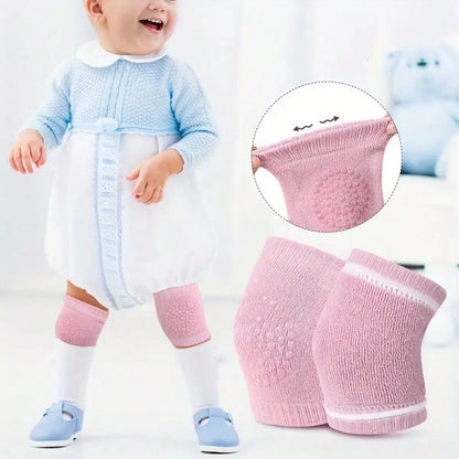 1/2/3/5/8 Pairs Baby Crawling And Walking Knee Pads, Unisex, Mixed Colors Available, Non-Slip Indoor And Outdoor Knee Protector Sleeves, Baby Supplies