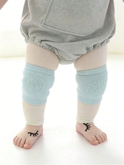 1/2/3/5/8 Pairs Baby Crawling And Walking Knee Pads, Unisex, Mixed Colors Available, Non-Slip Indoor And Outdoor Knee Protector Sleeves, Baby Supplies