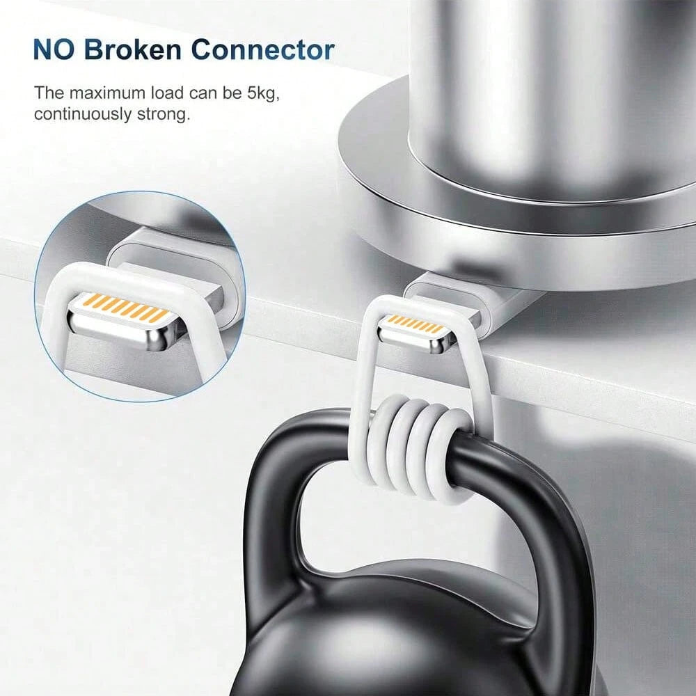 1-3pcs PD Fast Charging 200cm/6.6ft Charging Cable Compatible With IPhone 14 Pro Max/14 Pro/14 Plus/14/13/12/11/Xs Max/XR/X/IPad Series, Fast Charger Adapter Cable