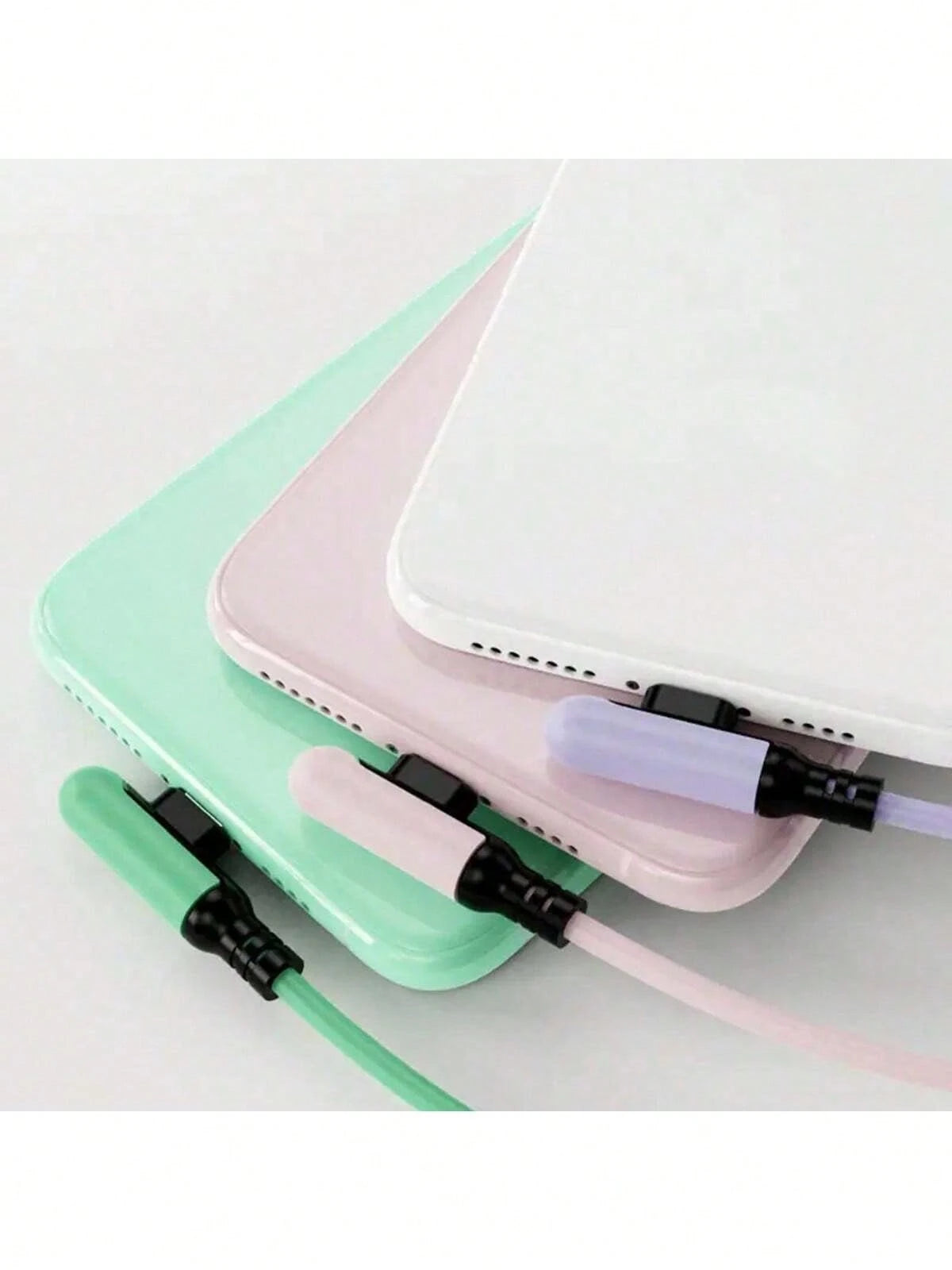 1.8m/5.9ft/70.8in Extra Long Charging Cable, Multi-Color USB Fast Charging Cable, Liquid Silicone Soft Data Cable, Silicone USB-C Charging Cable, Car Charging Cable, USB To Lightning Cable, Compatible