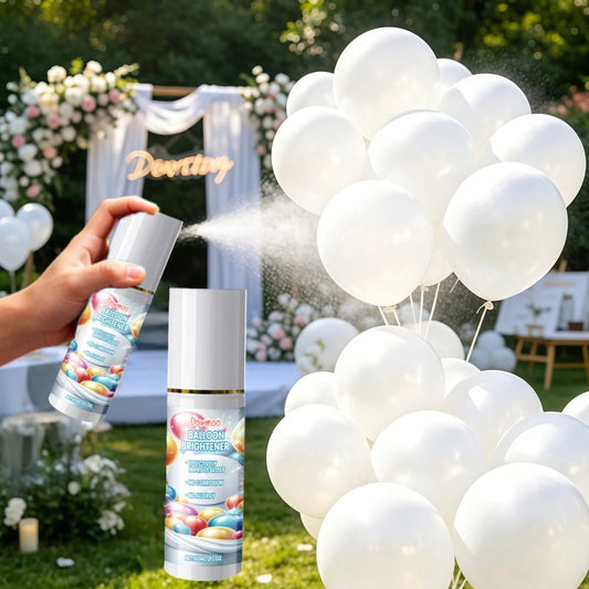 1 Bottle Balloon Decoration Gloss Spray, Antioxidant Long-Lasting Gloss Spray With Balloon Surface Texture And Luster, Enhances Surface Gloss For Smoother And More Delicate Finish, Improves Overall Te