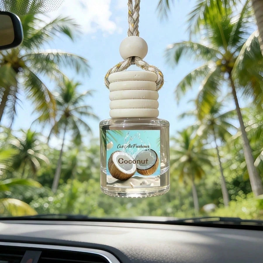 1 Bottle Essential Oil, Suitable For Car Hanging Ornaments, Aroma Diffusers, Humidifiers, Daily Home Use And Relaxation. Scents Include: Strawberry Cake, Vanilla Cream, Cherry Blossom, Vanilla, Cocoa