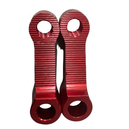 1 Pair Motorcycle Rearview Mirror Extension Bracket CNC Aluminum Alloy Raised Base 10mm Universal Rearview Mirror Extension Adapter Bracket Suitable For Motorcycle And Electric Scooter