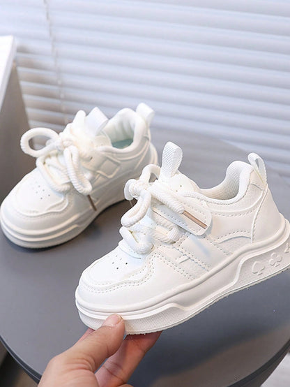 1 Pair Spring/Autumn Children's Sports Skate Shoes, Soft Sole Anti-Slip, Lightweight Boys' Sports Shoes, Cute Girls' Shoes