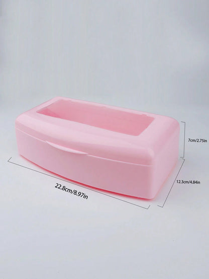 1 Pc Nail Sterilizer Tray Disinfection Box Sterilizing Clean Nail Art Salon Manicure Implement Sanitize Tool Equipment Cleaner Tools