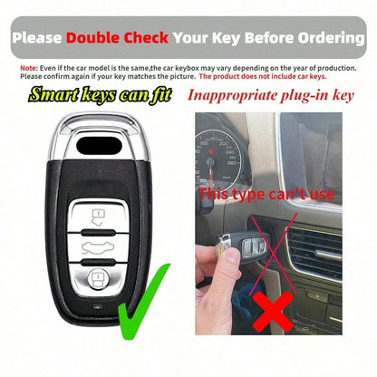 1 Pc TPU Car Smart Key Protection Case Fit For Audi R8 Q5 Q7 S3 S4 S5 S6 S7 S8 SQ5 RS5 RS7 A4 A5 A6 A7 A8 Accessories