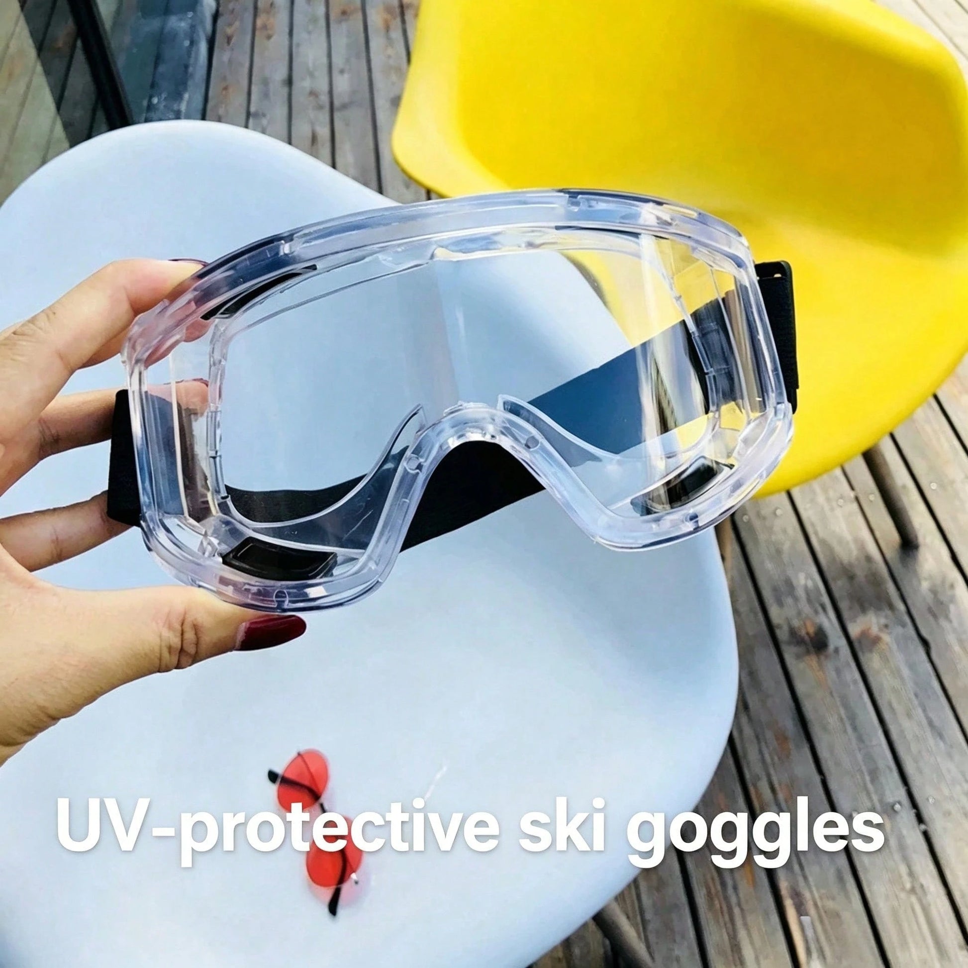 1 Piece Of Neutral Ski Goggles, Motorcycle Goggles, Riding Goggles, Snowmobile Ski Goggles, Outdoor Travel Goggles