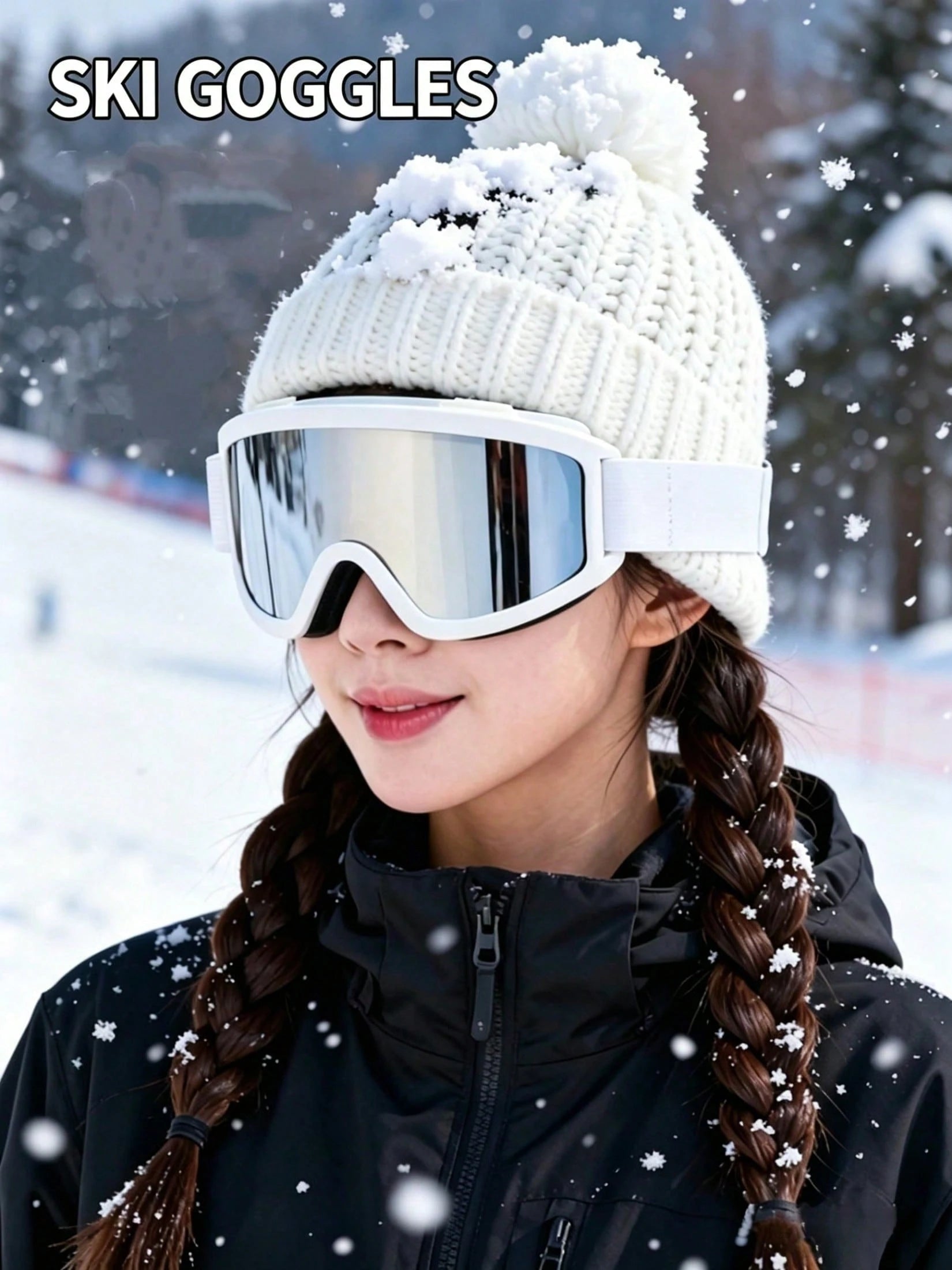1 Piece Of Neutral Ski Goggles, Motorcycle Goggles, Riding Goggles, Snowmobile Ski Goggles, Outdoor Travel Goggles