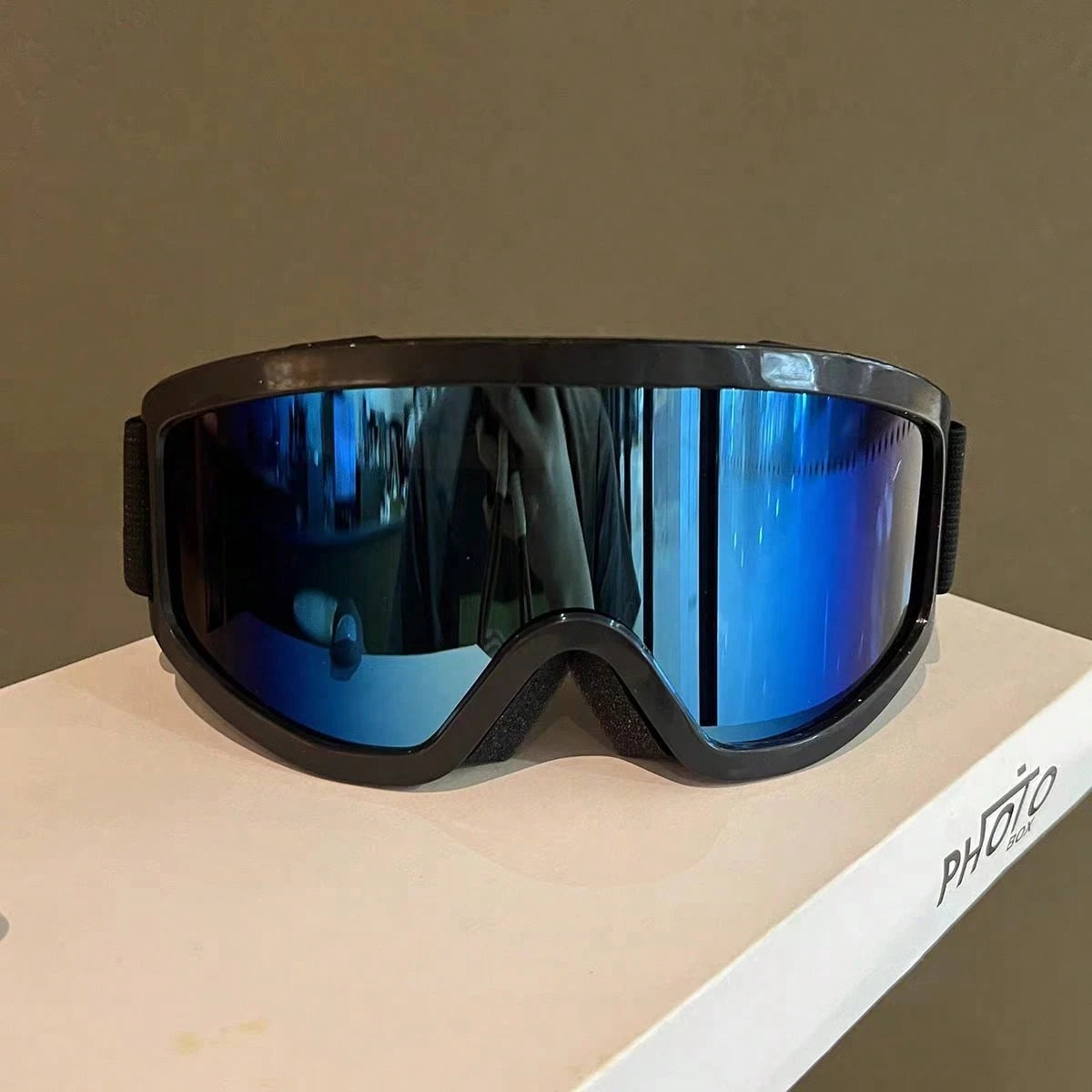 1 Piece, Winter Skiing Equipment, Adult Skiing Goggles, KTM Motorcycle Goggles, Riding Goggles, Snowmobile Goggles, Sponge Comfortable Goggles, Ski Goggles That Can Wear Myopia Glasses, Outdoor Sports