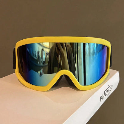 1 Piece, Winter Skiing Equipment, Adult Skiing Goggles, KTM Motorcycle Goggles, Riding Goggles, Snowmobile Goggles, Sponge Comfortable Goggles, Ski Goggles That Can Wear Myopia Glasses, Outdoor Sports