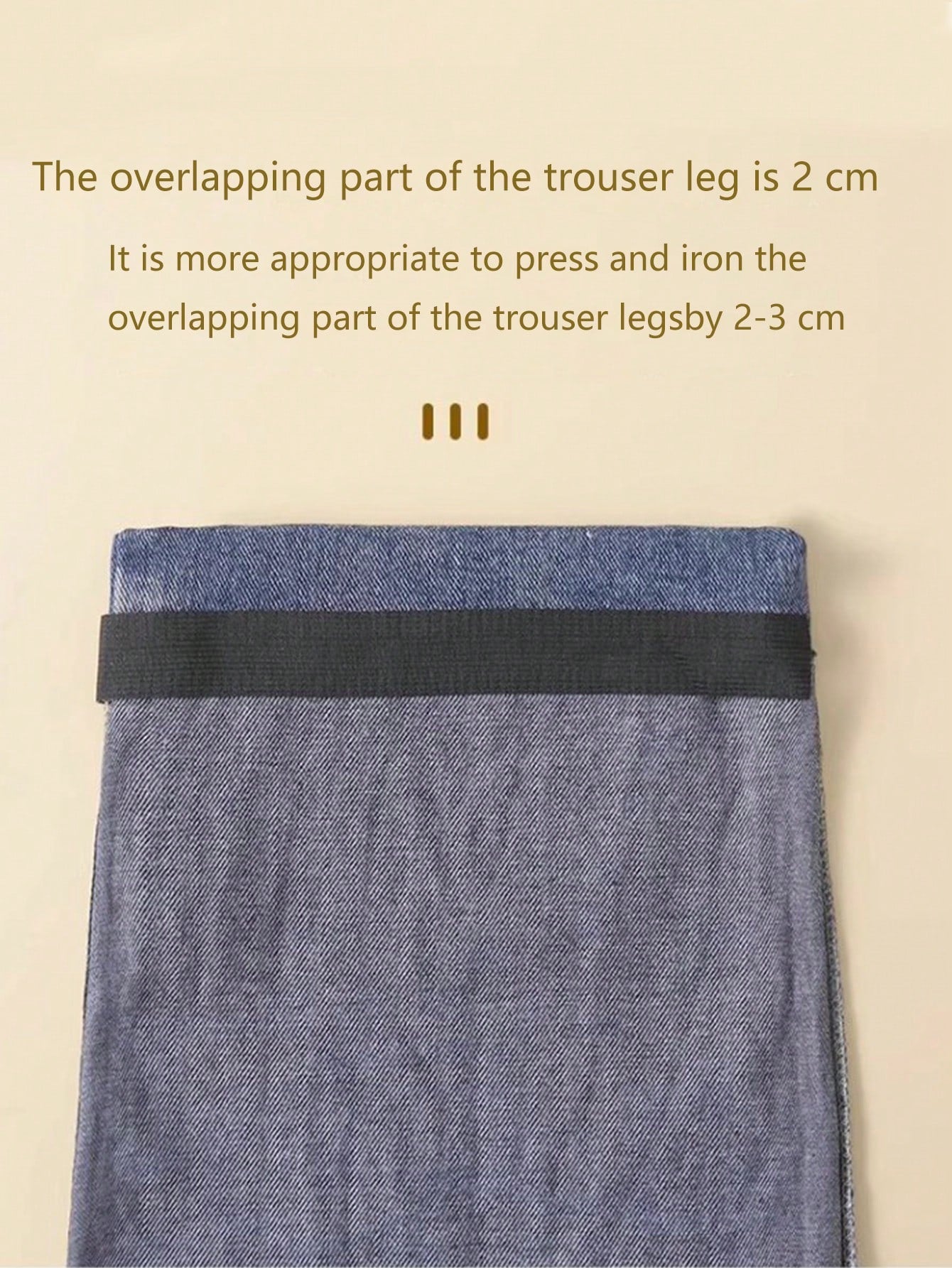 1 Roll Self-Adhesive Seamless Hem Tape, Can Be Used To Iron Pants Edges To Shorten Hem Length, No Cutting Required. Fabric Patch Tape For Modifying Pant Legs, Can Be Used To Adjust The Length Of Jeans