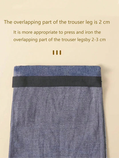 1 Roll Self-Adhesive Seamless Hem Tape, Can Be Used To Iron Pants Edges To Shorten Hem Length, No Cutting Required. Fabric Patch Tape For Modifying Pant Legs, Can Be Used To Adjust The Length Of Jeans