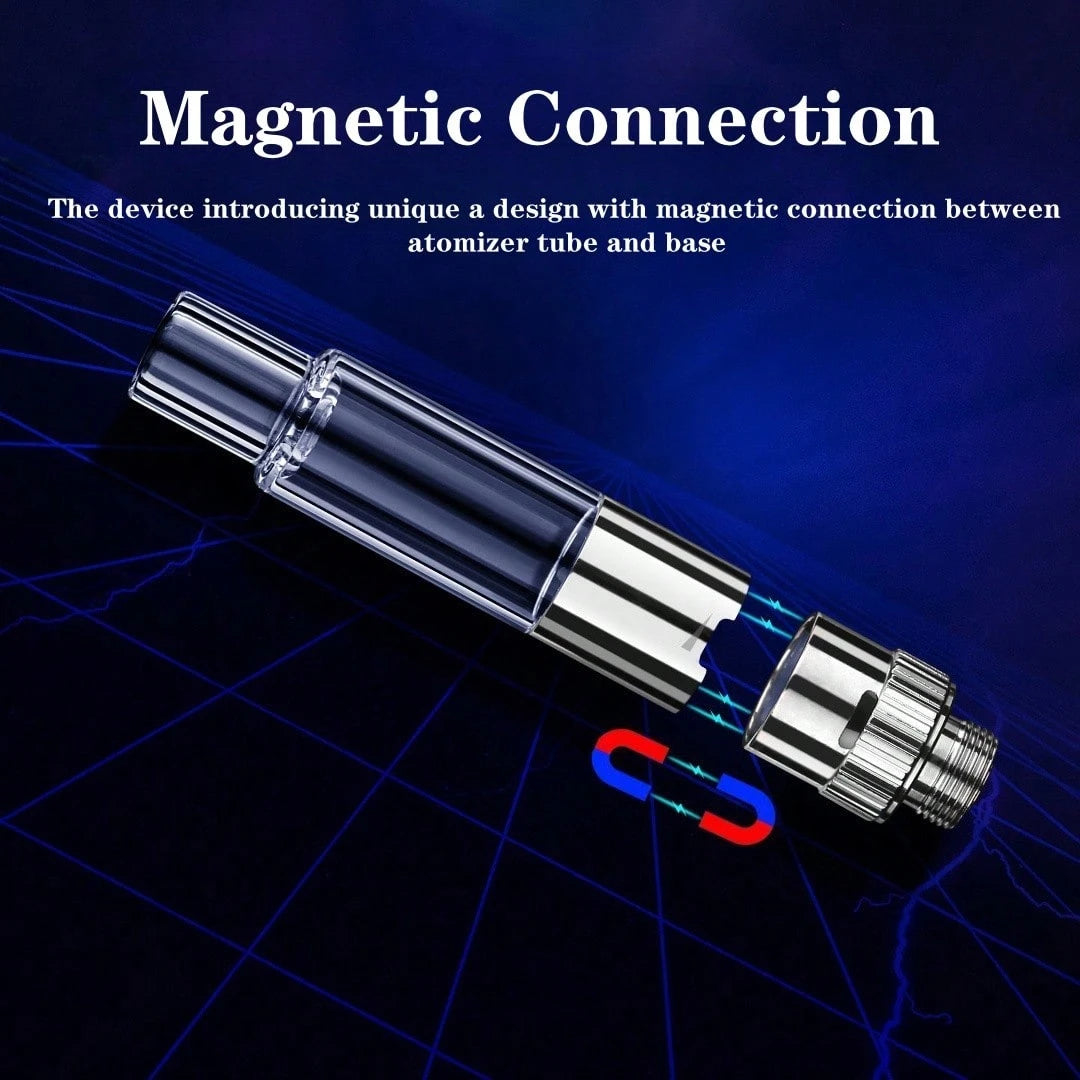 1 Set 510 Threaded Battery Pen, Short Circuit Detection Atomizer, With Digital Screen Display, Adjustable Voltage, USB-C Charging, A DIY Maintenance Tool Suitable For Rosin Dispensing Short Circuit De