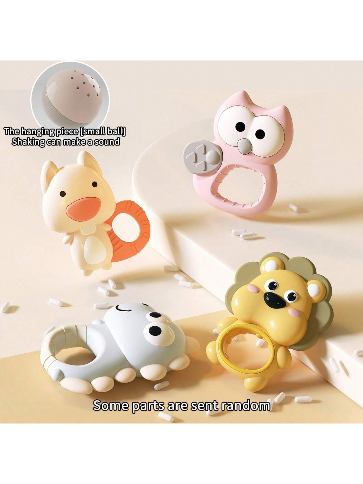 1 Set Cartoon Crib Mobile, Electric Rotating With Light & Music, Cartoon Penguin Electric Rotating Musical Crib Mobile, Suitable For Daily Use, Some Accessories Randomly Shipped, Christmas Gift