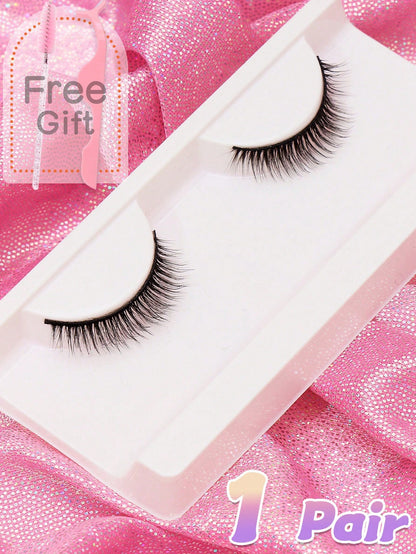 10/5/1 Pair Natural C Curl False Eyelashes, Fluffy Soft, Dense 3D Lashes, Long & Thin, Messy Multi-Layer, Short & Thick, Can Be Grafted, Loose False Eyelashes, Suitable For Makeup, Wedding, Party, Nig