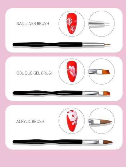 10pcs Nail Art Brush Set