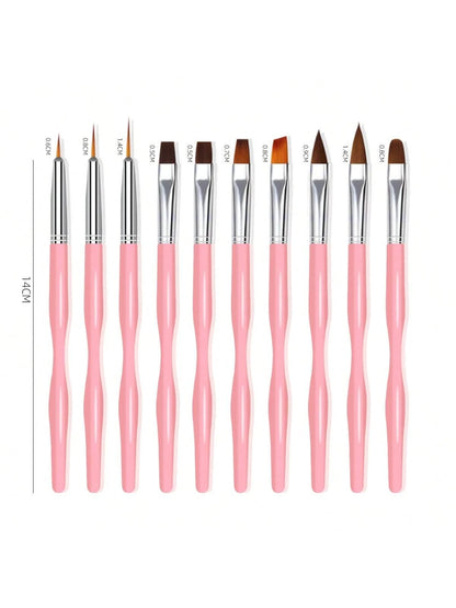 10pcs Nail Art Brush Set