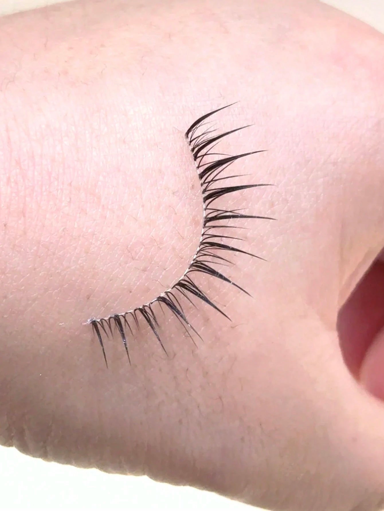 10pcs/Pack Fairy Soft Ultra Fine Transparent False Eyelashes, Natural Looking Long & Thick One Piece Design Strip Lashes, Lashes, Eyelashes, Fake Lashes