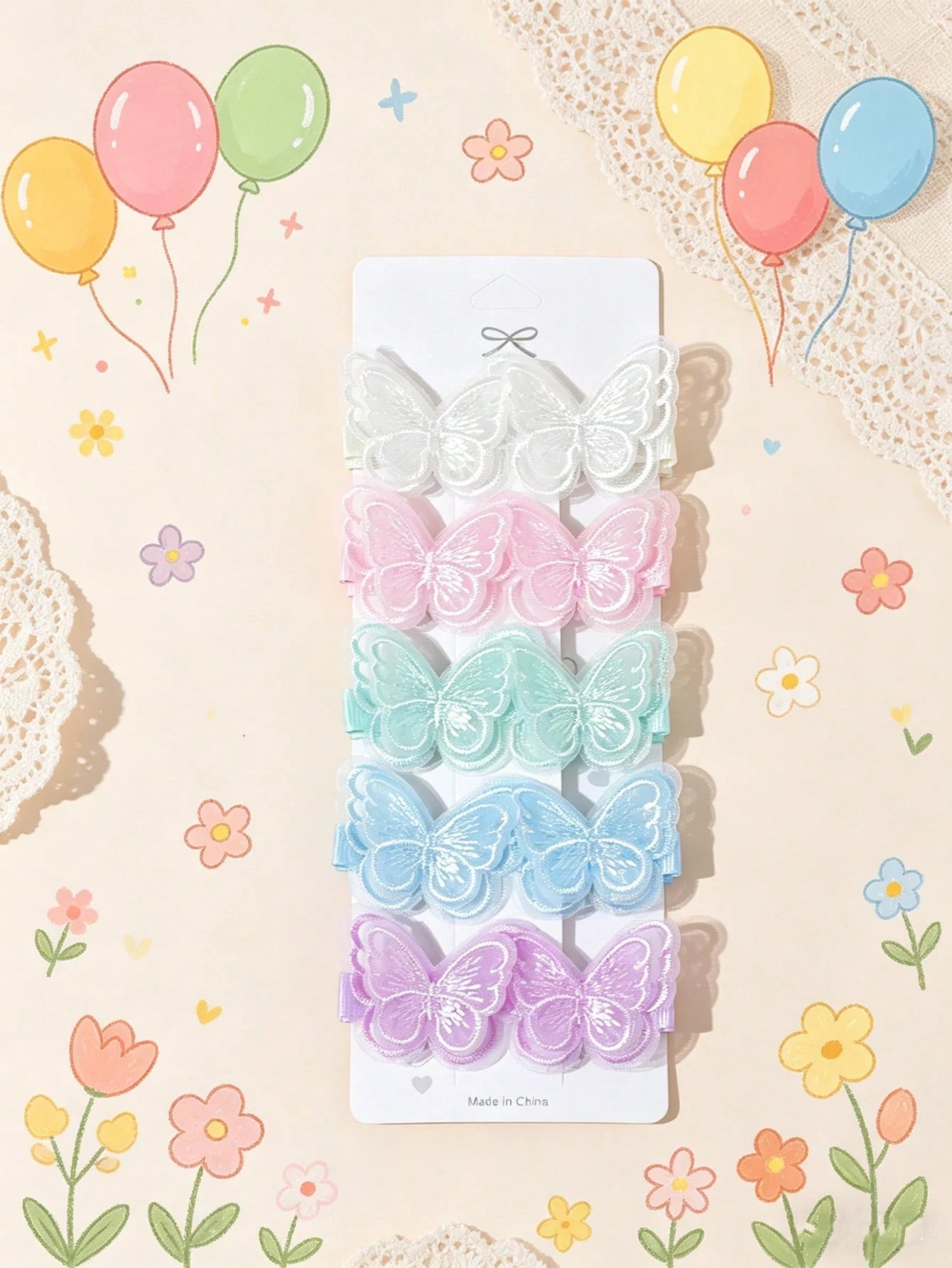 10pcs/Set Cute Animal Design Hair Clips, Soft & Adorable Baby Hair Clips, Bangs Clips, Won't Damage Hair, Suitable For All Seasons