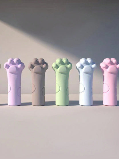 10pcs Silicone Cat Nail Care Tool Protector Sleeve, Random Color,Nail Supplies,Nail Tools,Nail Art Tools,Back To School,Nails,Nail Tools For Press On Nails