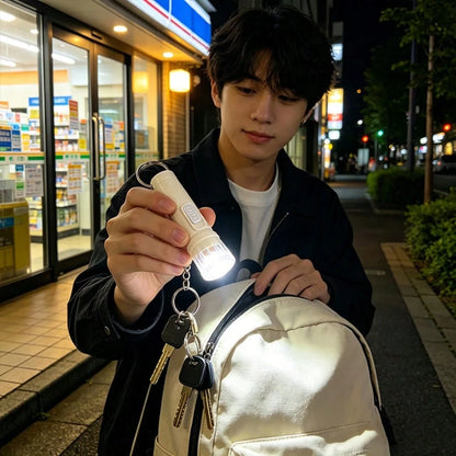 12/24pcs Transparent Mini LED Keychain Flashlights, 60 Lumens Single Brightness ABS Flashlights, Includes Non-Rechargeable Batteries, Portable Cute Gift Decor, Suitable For Party Organizers, Event Sup