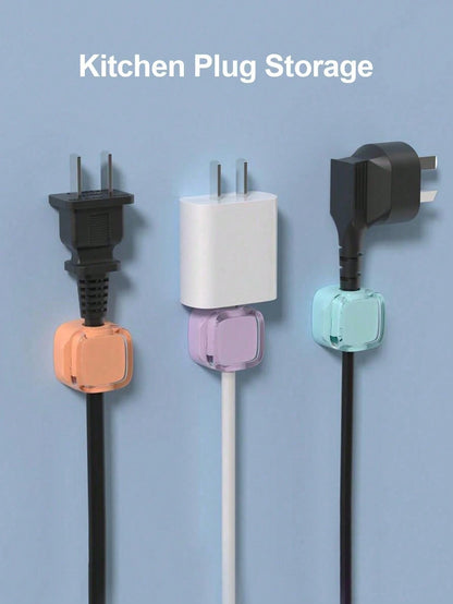 12/6/3 Packs Magnetic Cable Clips, Magnetic Desktop Cable Holder, Slot-Type Cable Clips- Cable Organizer, Cable Management, Cable Tidy Clips, Cable Fixer, Desktop Cable Organizer, Charging Cable Hold