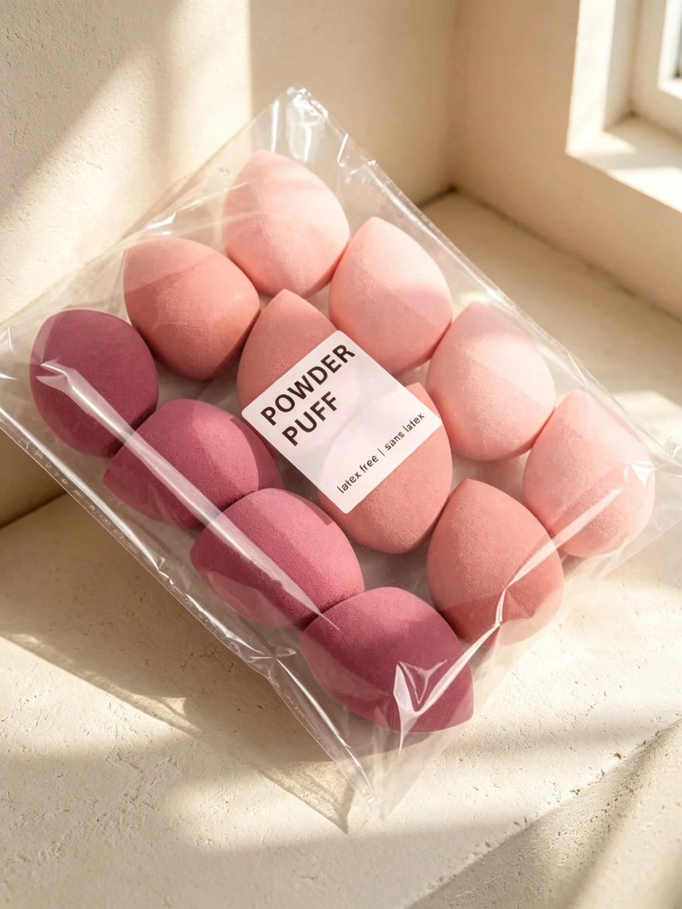 12 Large Makeup Sponges, Multi-Color Makeup Sponges, Suitable For Liquid, Cream And Powder Foundations- Latex-Free, Dry And Wet Use, Suitable For All Skin Types, Makeup, Affordable, Room Decor, Vanit
