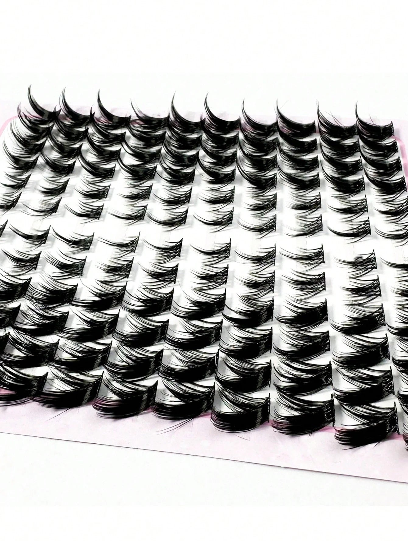 120pcs Fox Eye False Eyelashes, Single Strand Cartoon Style, Natural Makeup Effect, Segmented Anime Style, C Curl, Thick Mink Fur, Mixed Length, Eyelash Clusters, Single Strand Eyelashes, False Eyelas
