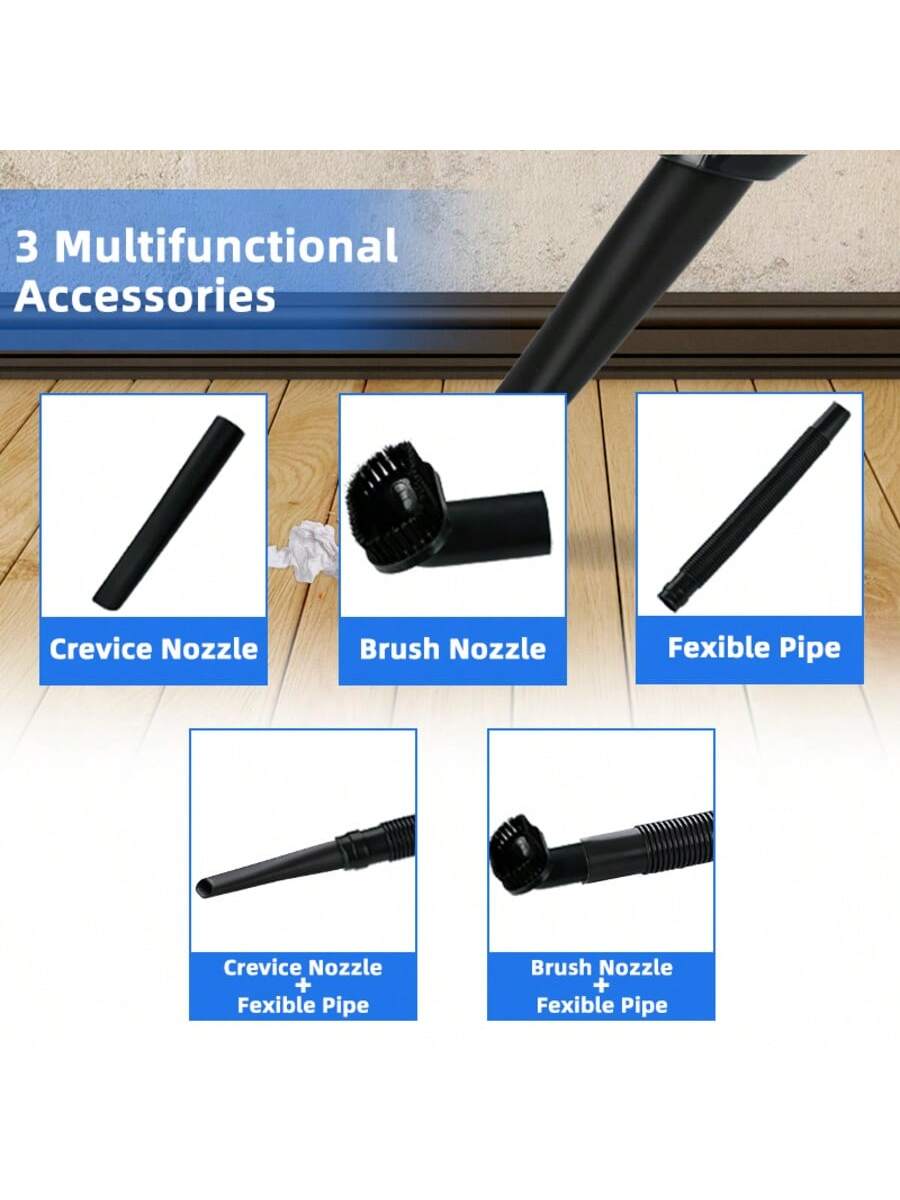 12V Hand-Held Car Vacuum Cleaner120W High-Power Cable Cleaningvacuum Cleaner, Portable Car Dry-Wetdual-Use Vacuum Cleaner, Deliveryaccessories, The Highest Measuredsuction 3000PA