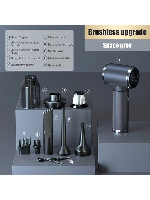 15000Pa Wireless Car Vacuum Cleaner Brushless Motor Large Suction High Power Car Vacuum Cleaner Inside Cleaning Tools