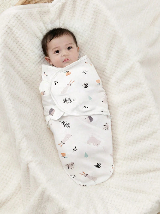 1pc 0-3 Months Baby Swaddle Blanket, Newborn Swaddle Wrap, Hospital Receiving Blanket, Wearable Infant Blanket, Baby Swaddle Wrap, Easy Change Swaddle, Wearable Baby Blanket, Infant Swaddle