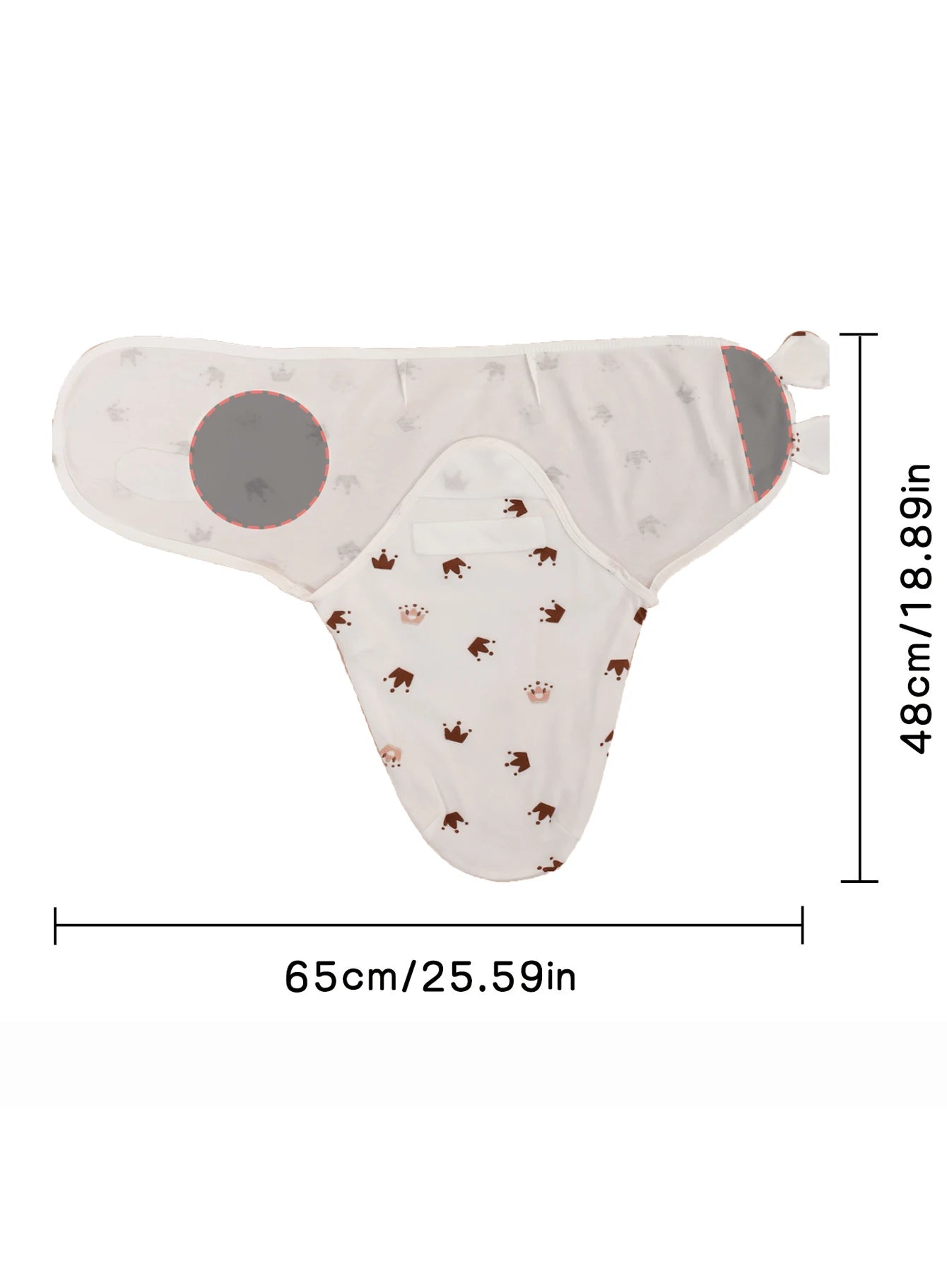 1pc 0-3 Months Baby Swaddle Blanket, Newborn Swaddle Wrap, Hospital Receiving Blanket, Wearable Infant Blanket, Baby Swaddle Wrap, Easy Change Swaddle, Wearable Baby Blanket, Infant Swaddle