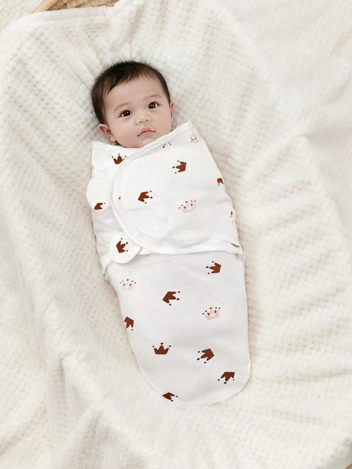 1pc 0-3 Months Baby Swaddle Blanket, Newborn Swaddle Wrap, Hospital Receiving Blanket, Wearable Infant Blanket, Baby Swaddle Wrap, Easy Change Swaddle, Wearable Baby Blanket, Infant Swaddle