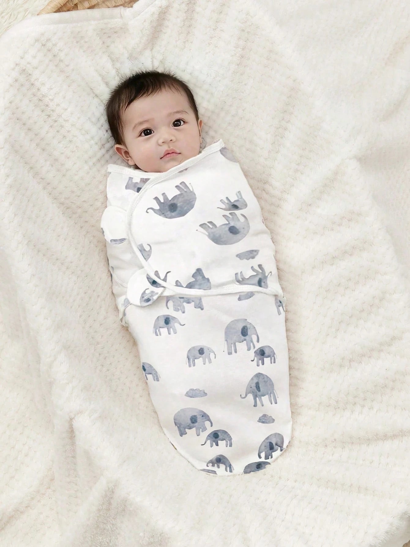 1pc 0-3 Months Baby Swaddle Blanket, Newborn Swaddle Wrap, Hospital Receiving Blanket, Wearable Infant Blanket, Baby Swaddle Wrap, Easy Change Swaddle, Wearable Baby Blanket, Infant Swaddle