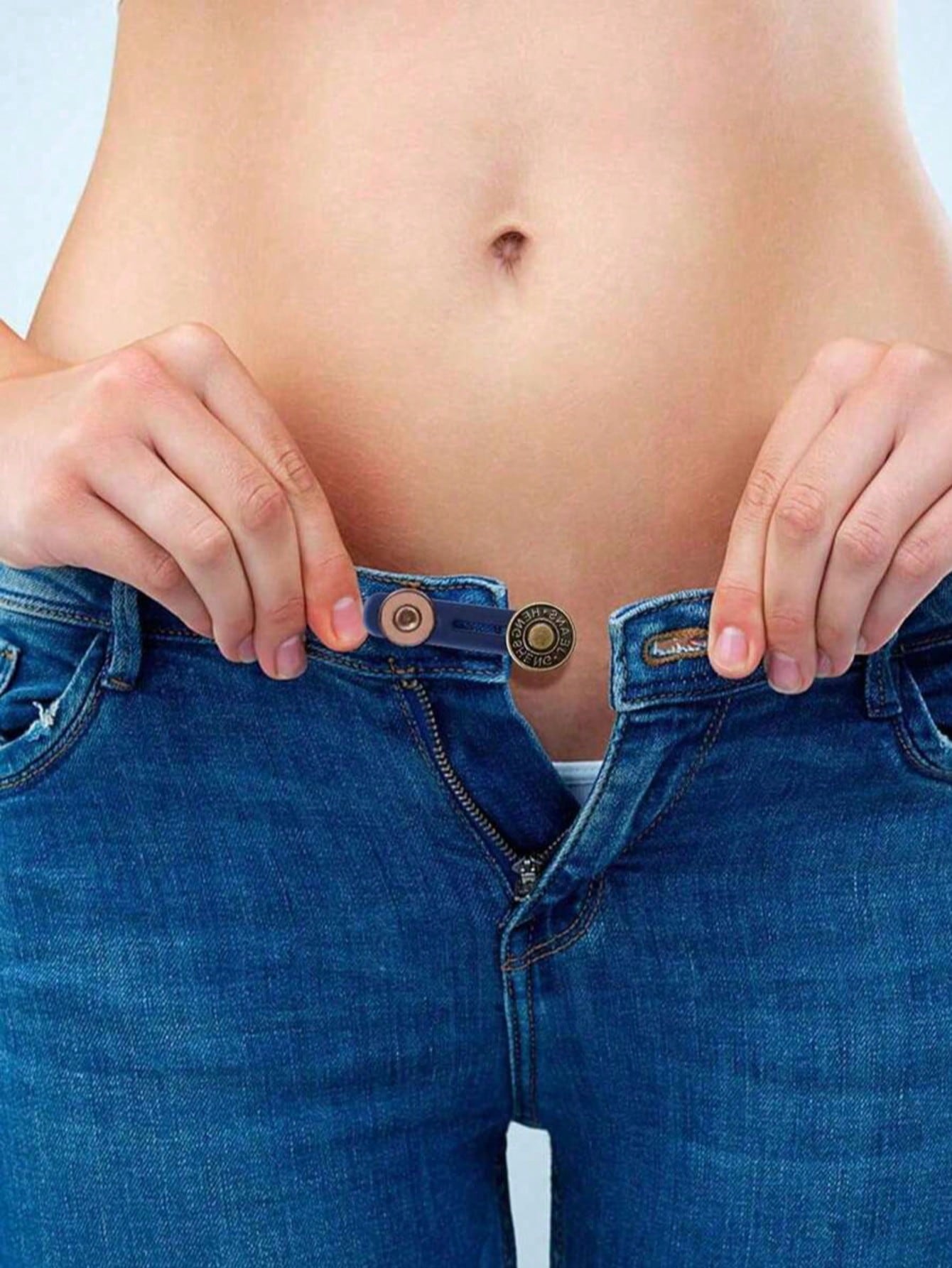 1Pc/2/4/6/8/10Pcs Pants Button Extender, Universal Jeans Waist Size Converter, Belt Extension Buckle, Waistband Expansion Button Pants Waist Adjuster Extender, Pants Too Small No Sewing Needed To Make