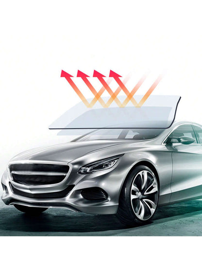 1pc 20inch X 118inch Solar Film Anti-UV Protection Film Sticker,Auto Tint Film Window Car Home Window Foils Tint Film Glass Car Accessories