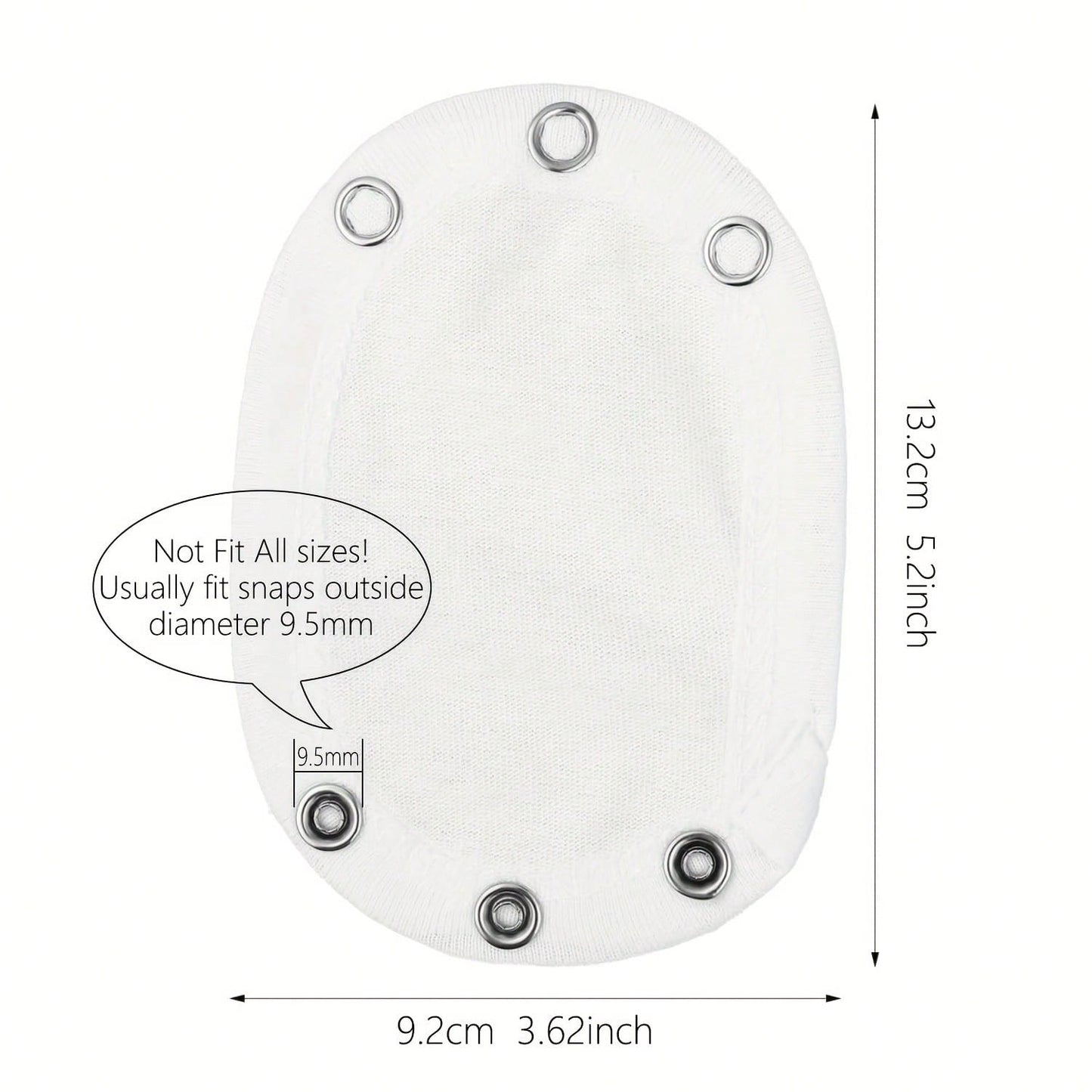 1pc/2pcs/3pcs/4pcs/5pcs Kids Romper Extender, Baby Bodysuit Extension Pads, For Continuing Use Of Undersized Rompers And Bodysuits