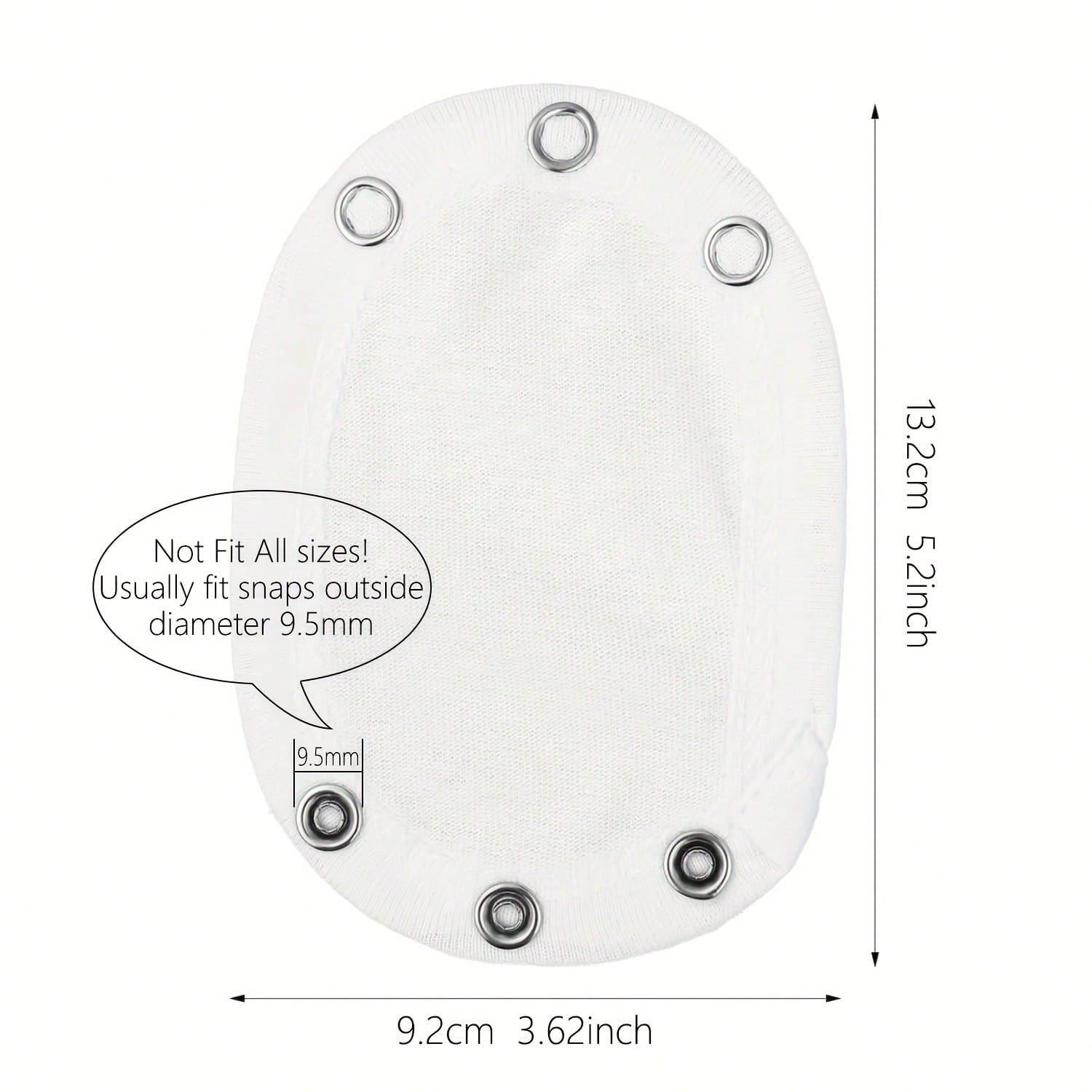 1pc/2pcs/3pcs/4pcs/5pcs Kids Romper Extender, Baby Bodysuit Extension Pads, For Continuing Use Of Undersized Rompers And Bodysuits