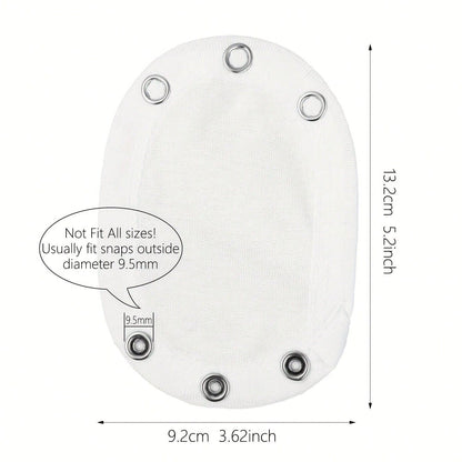 1pc/2pcs/3pcs/4pcs/5pcs Kids Romper Extender, Baby Bodysuit Extension Pads, For Continuing Use Of Undersized Rompers And Bodysuits