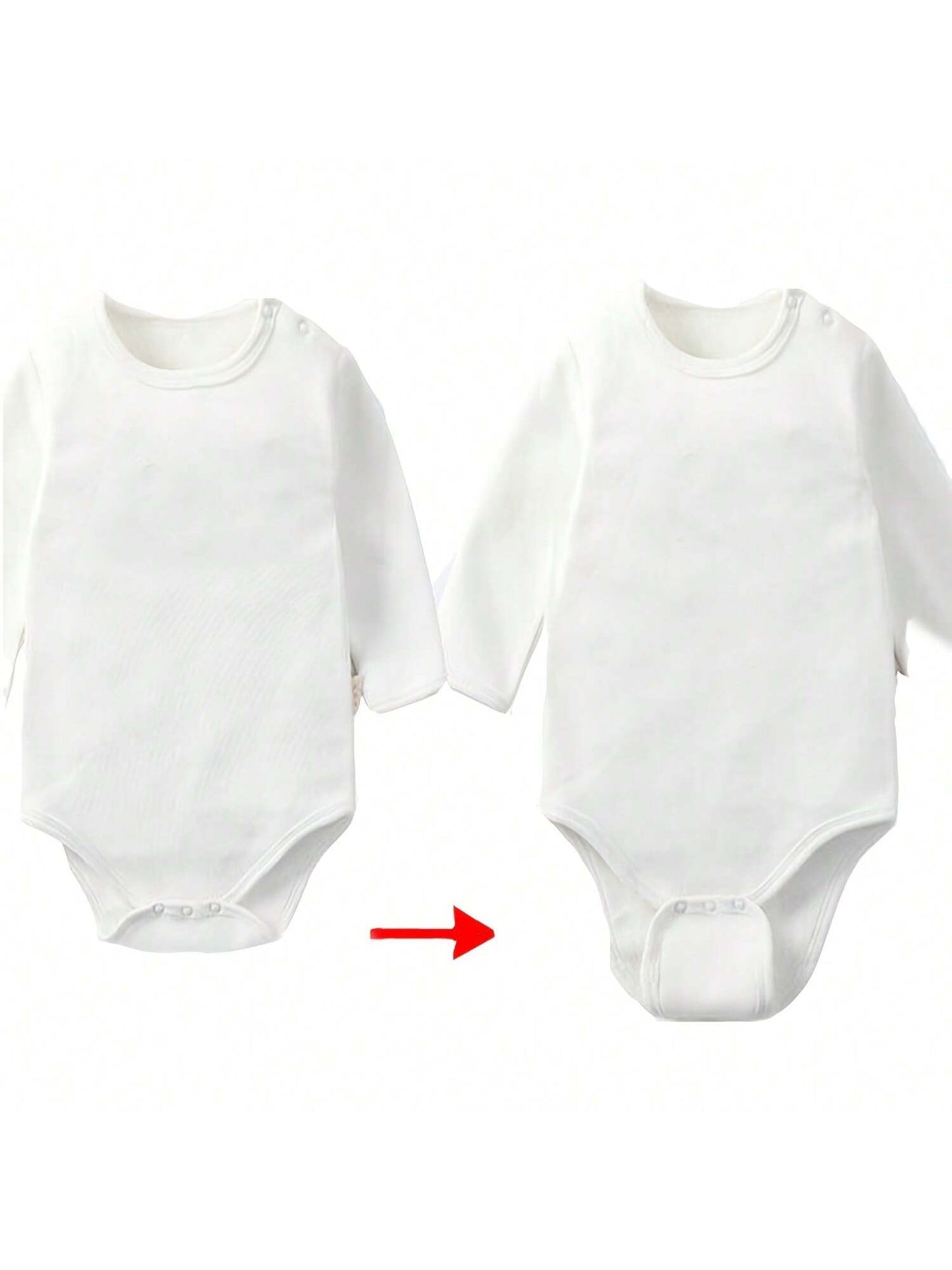 1pc/2pcs/3pcs/4pcs/5pcs Kids Romper Extender, Baby Bodysuit Extension Pads, For Continuing Use Of Undersized Rompers And Bodysuits