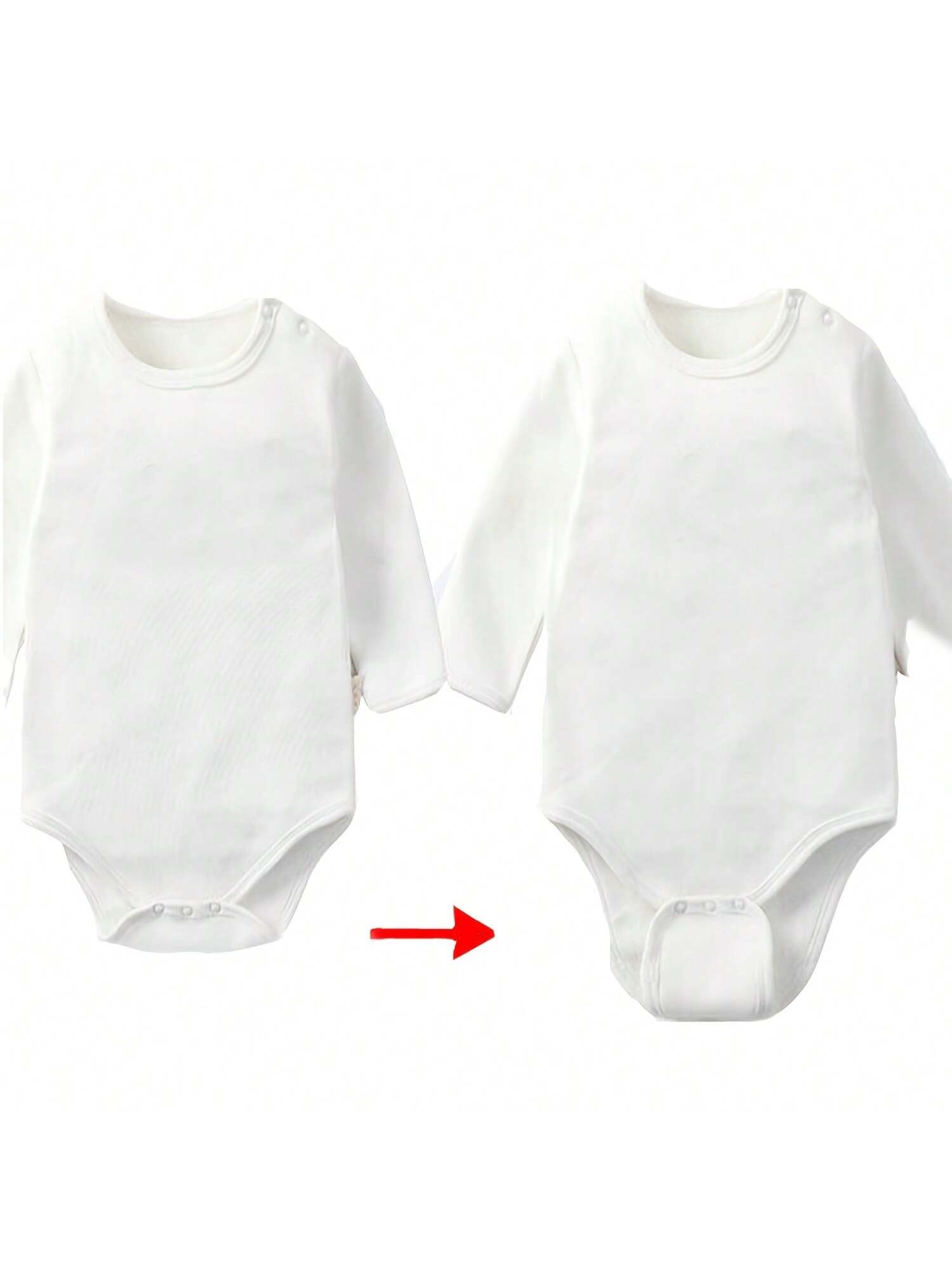 1pc/2pcs/3pcs/4pcs/5pcs Kids Romper Extender, Baby Bodysuit Extension Pads, For Continuing Use Of Undersized Rompers And Bodysuits