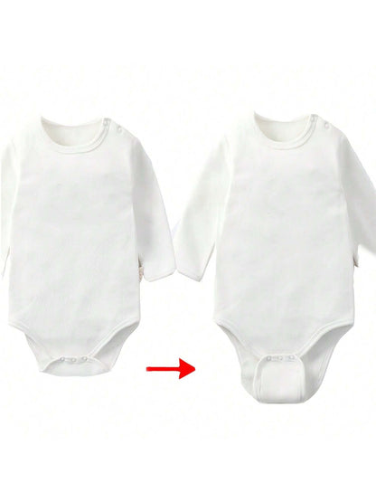 1pc/2pcs/3pcs/4pcs/5pcs Kids Romper Extender, Baby Bodysuit Extension Pads, For Continuing Use Of Undersized Rompers And Bodysuits