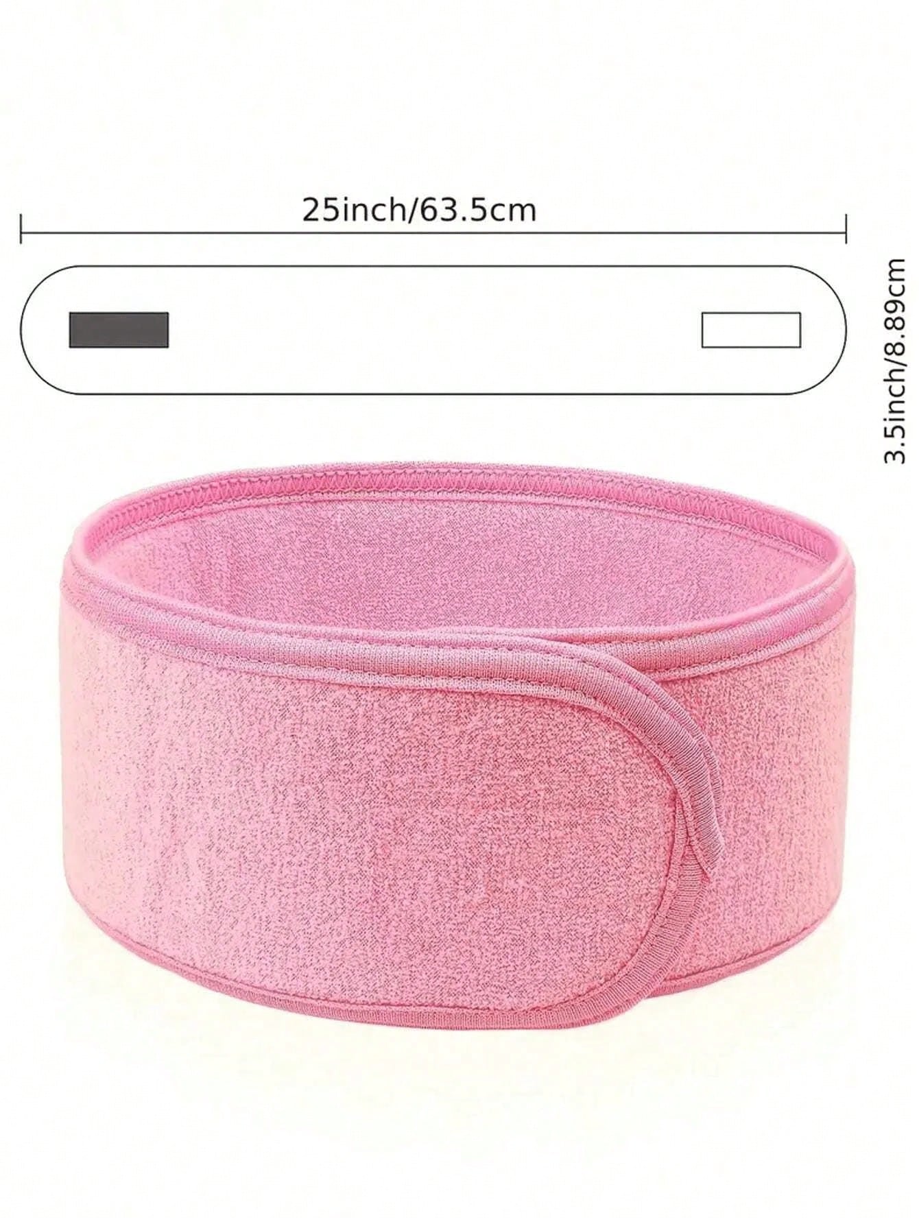 1pc/2pcs/3pcs Adjustable Women's SPA Facial Care Headband, Shower Makeup Hair Band, Suitable For Face Washing, Soft Towel, Can Be Used As Hair Accessory, Skincare Headband, Beauty, Skincare Products