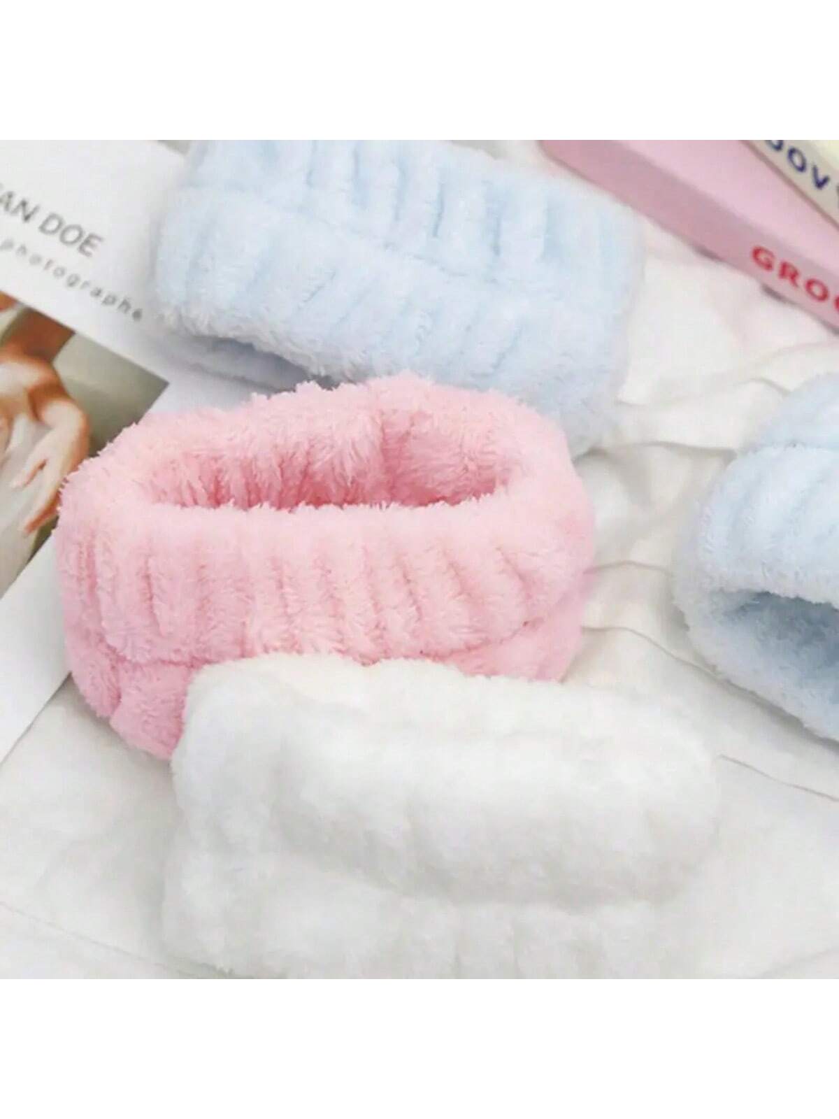 1pc/2pcs/4pcs/6pcs/8pcs/10pcs/20pcs Face Wash Wristbands, Wrist Towel Bands, Absorbent Women's Wristbands, Reusable Cleaning Wristbands, Soft Hand Washing Face Washing Wristbands, Face Wash Makeup Wri