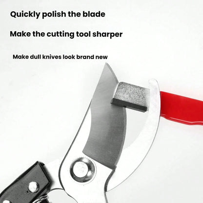 1pc/2pcs Scissors Sharpener, Blade Opener Pruning Shears, Knife Sharpening Tool, Knife Sharpener, Whetstone For Home, Quick Knife Sharpener, Whetstone, Kitchen Small Tool