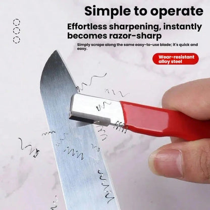 1pc/2pcs Scissors Sharpener, Blade Opener Pruning Shears, Knife Sharpening Tool, Knife Sharpener, Whetstone For Home, Quick Knife Sharpener, Whetstone, Kitchen Small Tool